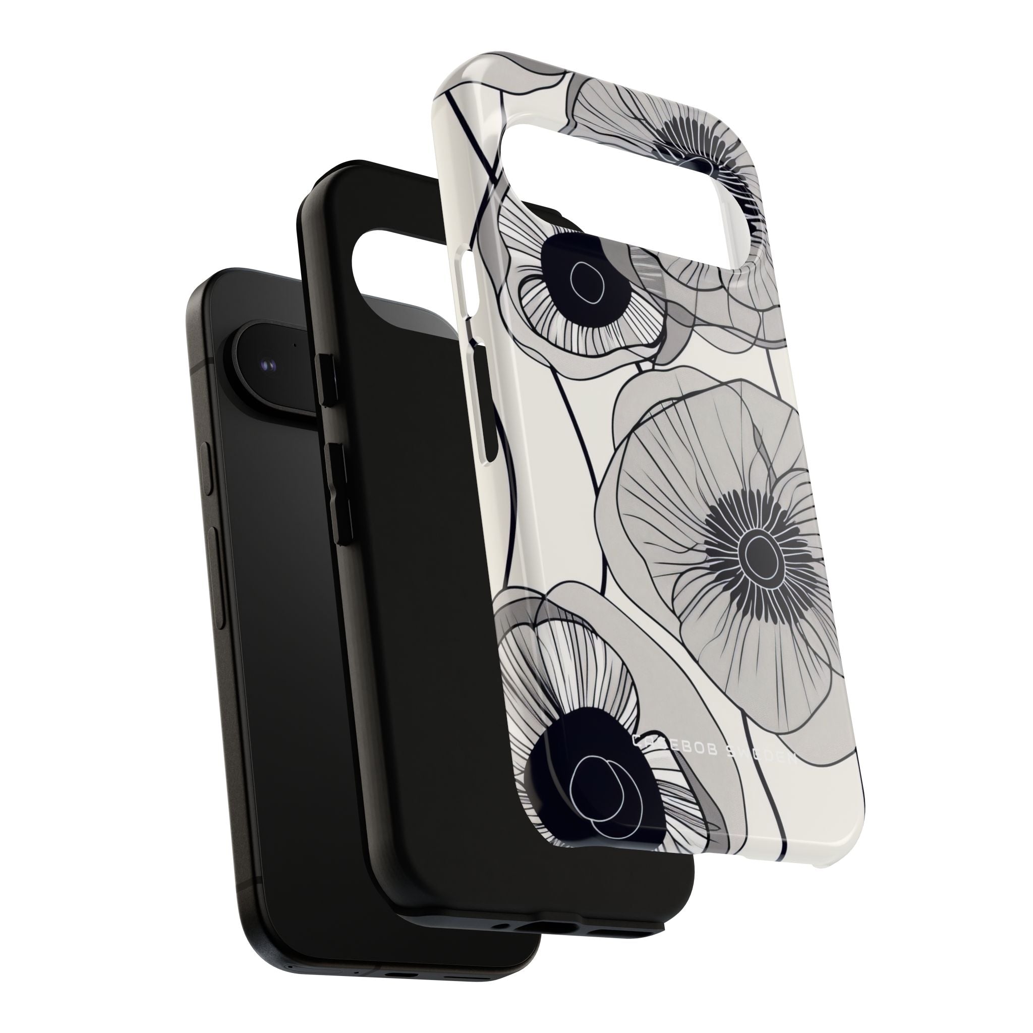 Linear Bloom Harmony Google Pixel 9 - Tough Phone Case