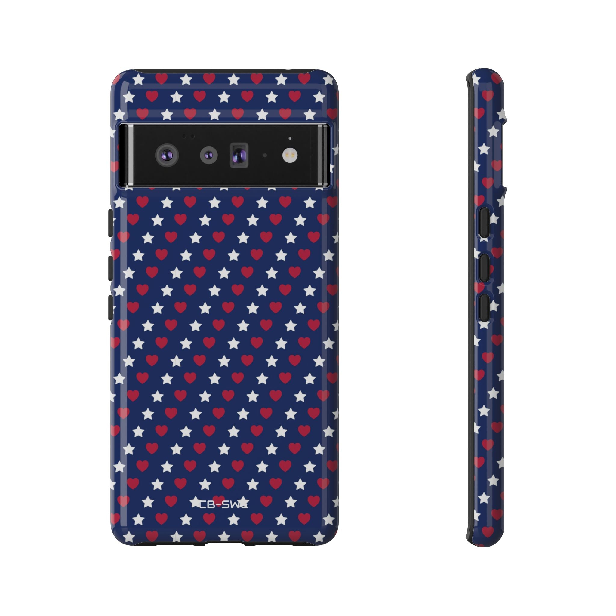 Stars Embrace Hearts - Google Pixel Case