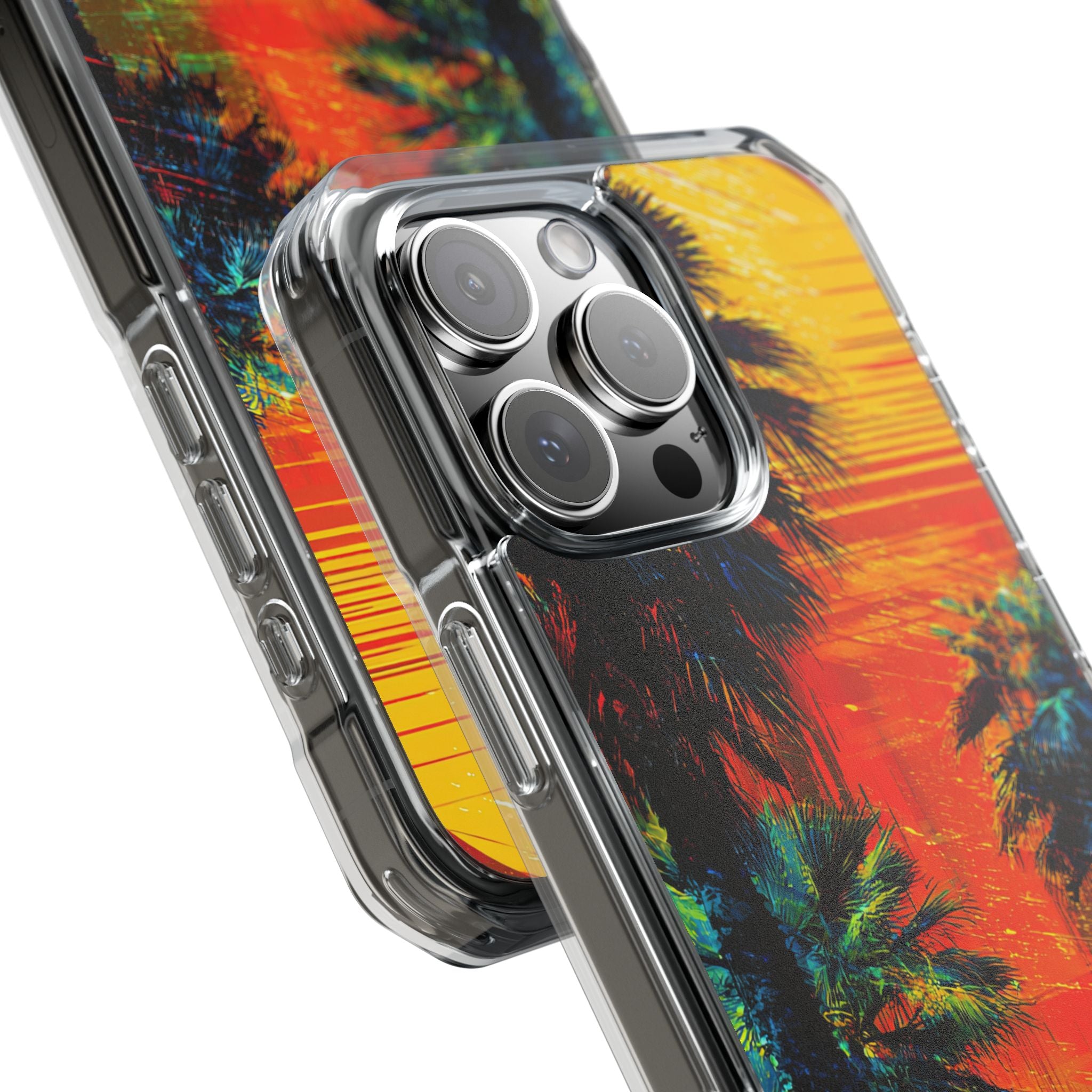 Summer Sunset Palms iPhone Case - Impact
