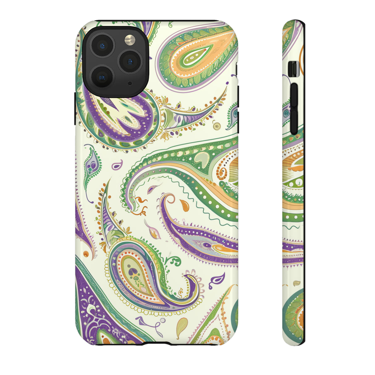 Paisley Pastel Elegance - Protective Phone Case