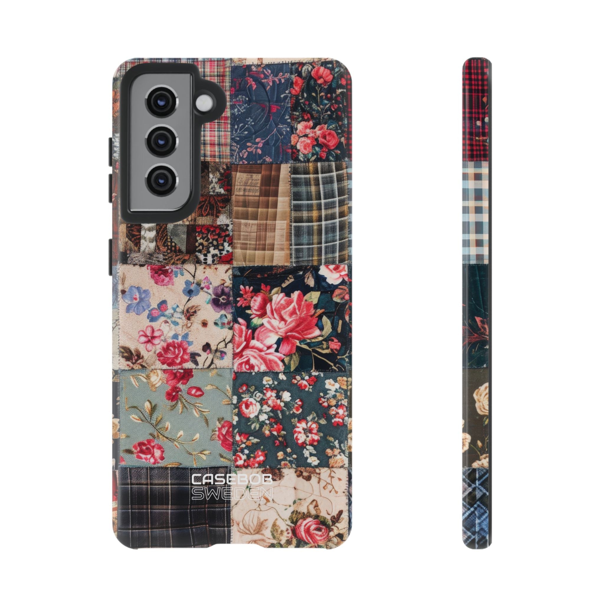 Patchwork Floral Quilt  Samsung S21 - Tough