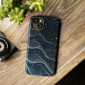 Connectivity Wave: Network Gradient - Protective Phone Case