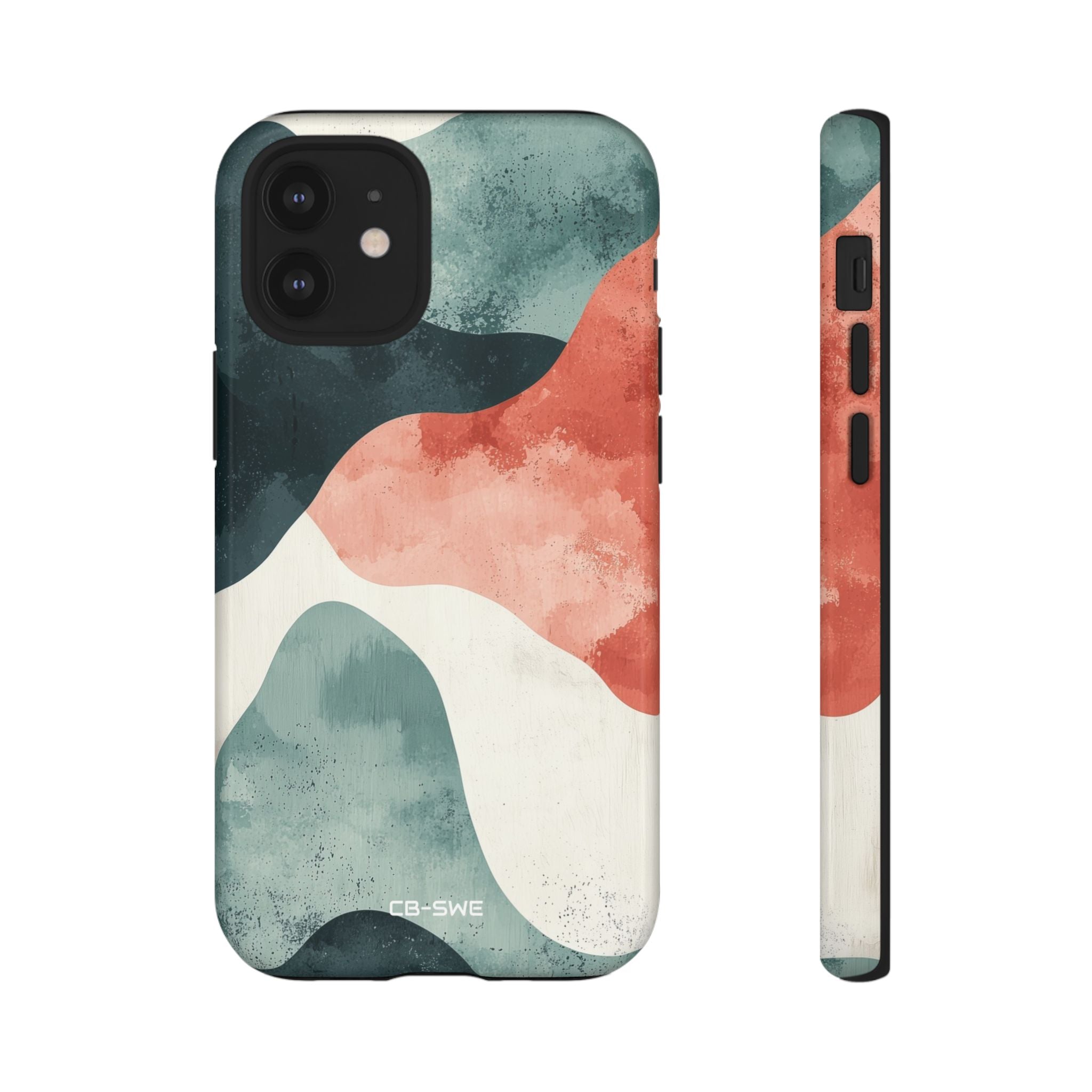 Fluid Shapes Emerge - iPhone Case