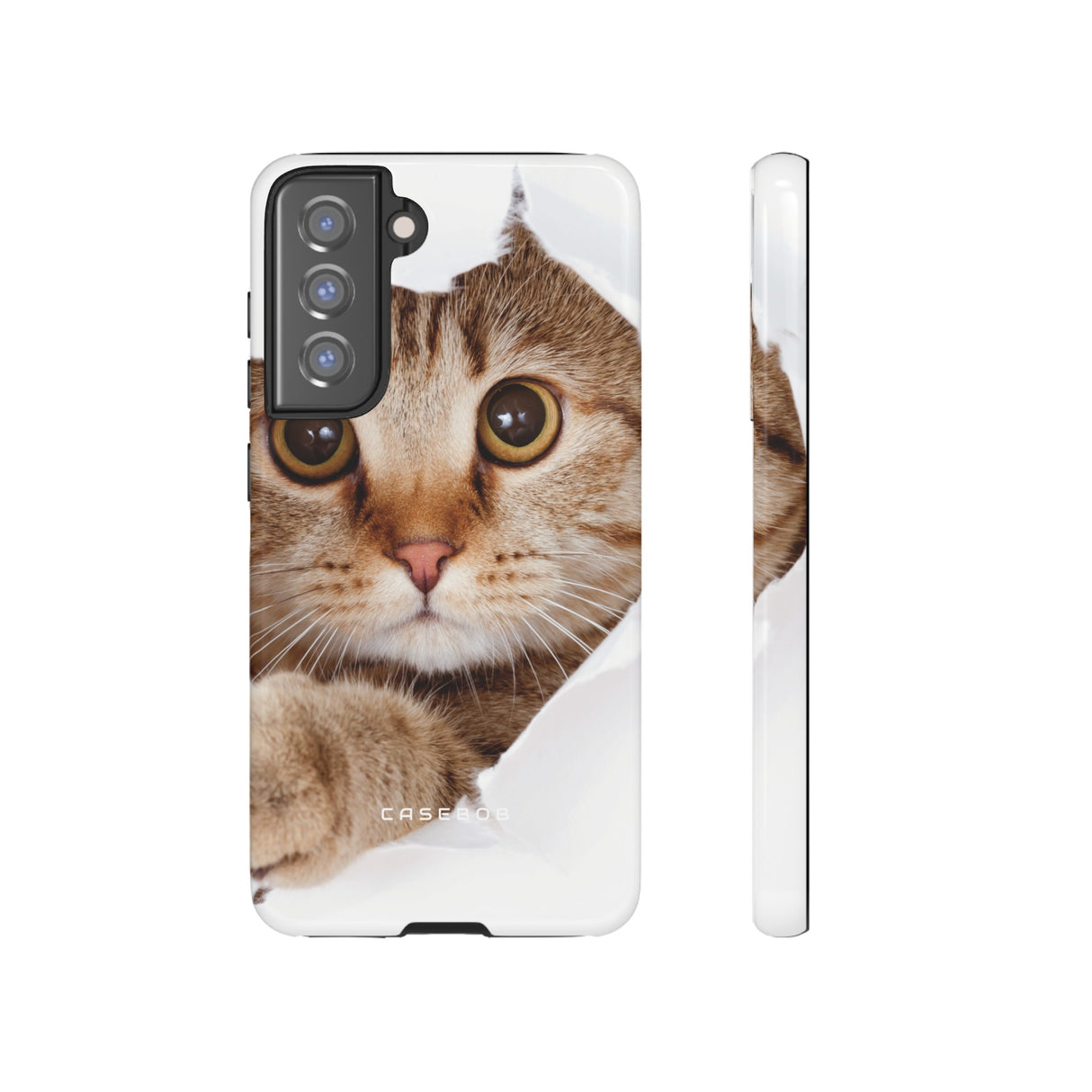 Cute Cat Phone Case - Protective - Protective Phone Case