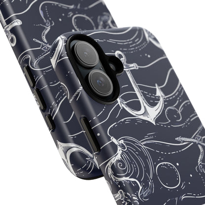 Gradient Anchorflow Waves iPhone 16 - Tough Phone Case