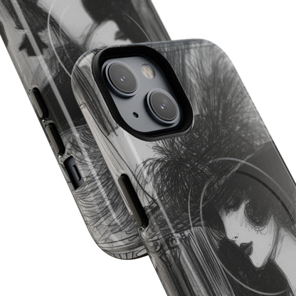 Vintage Feather Elegance iPhone 14 - Tough+