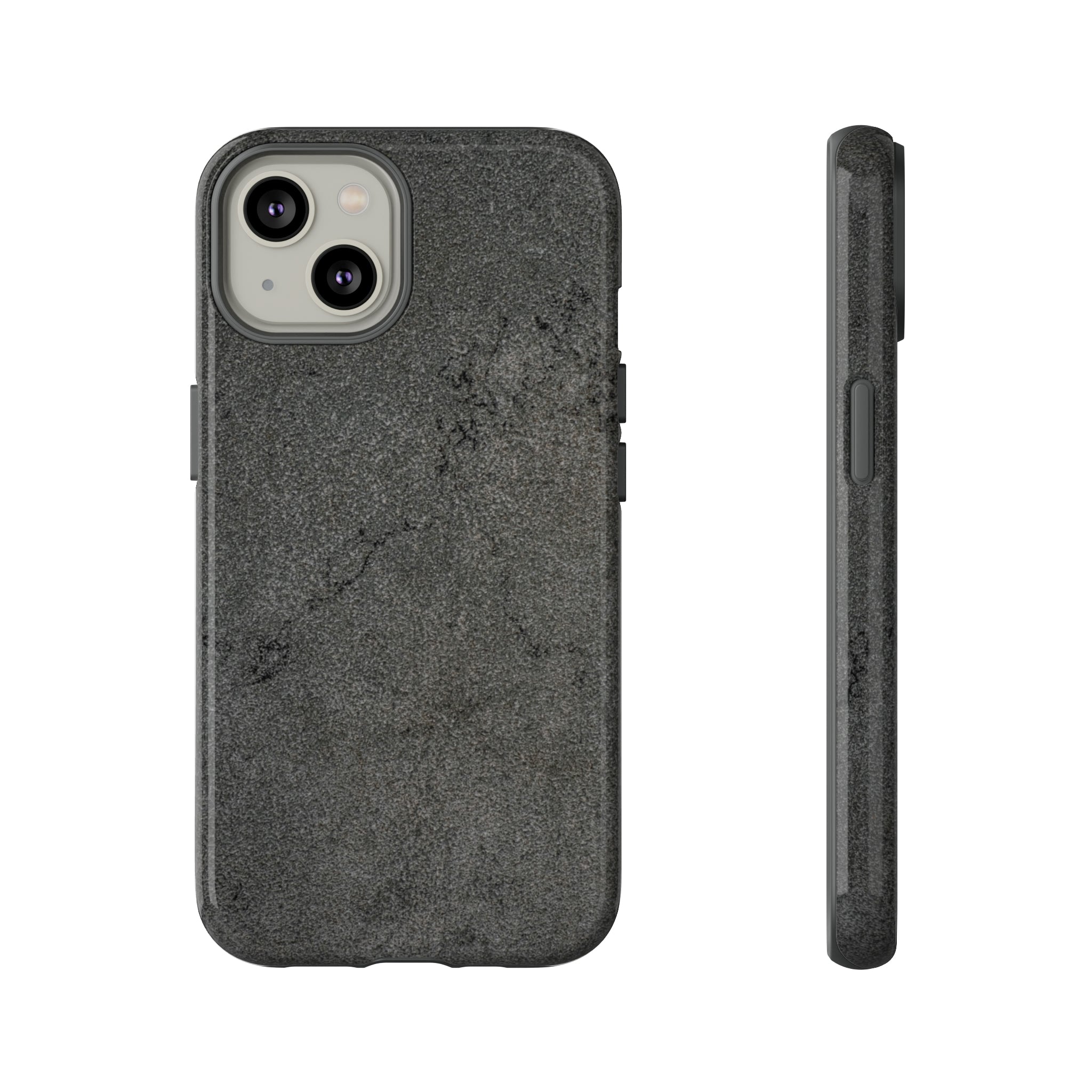 Steel Grey Granite - Protective Phone Case