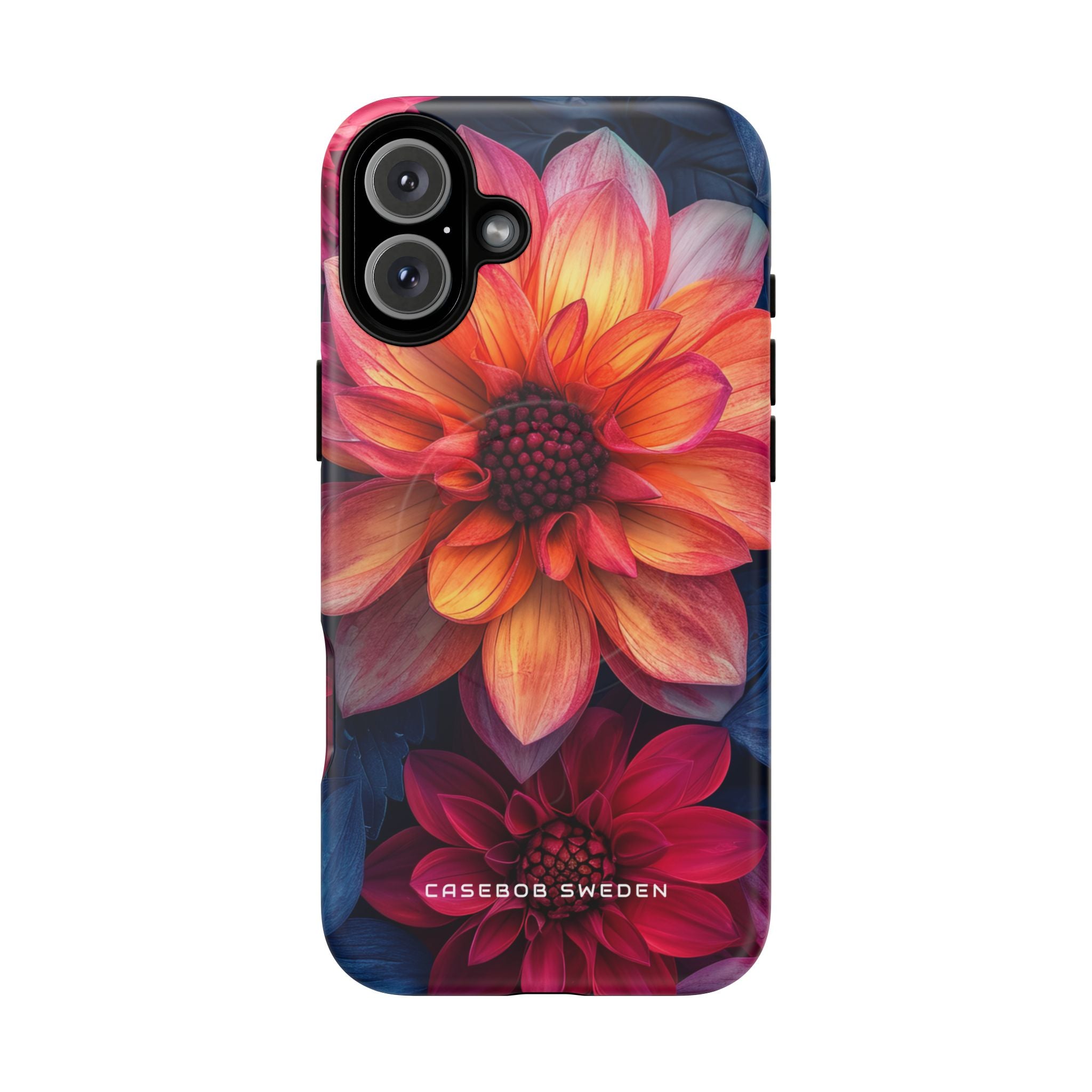 Fiery Bloom Harmony iPhone 16 | Tough+ Phone Case