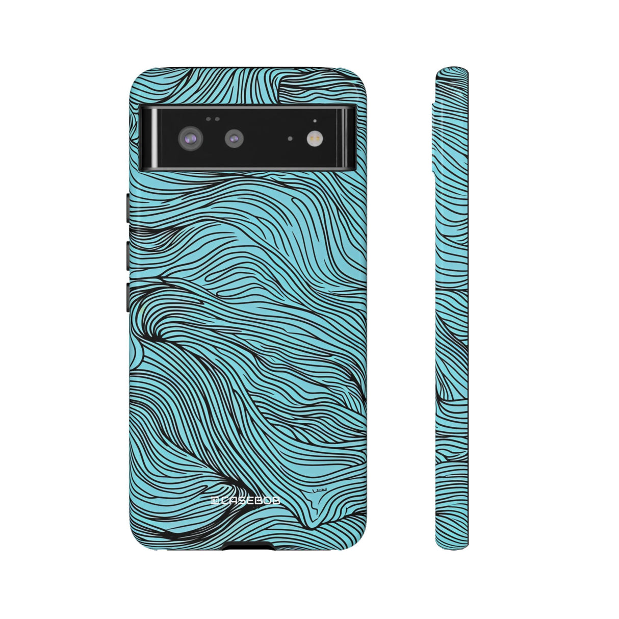 Wavy Serenity | Protective Phone Case for Google Pixel