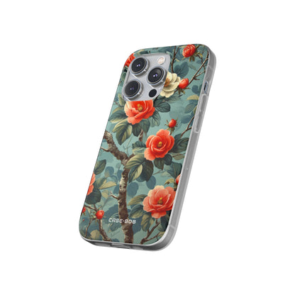 Coral Bloom iPhone 14 Pro Case - Soft
