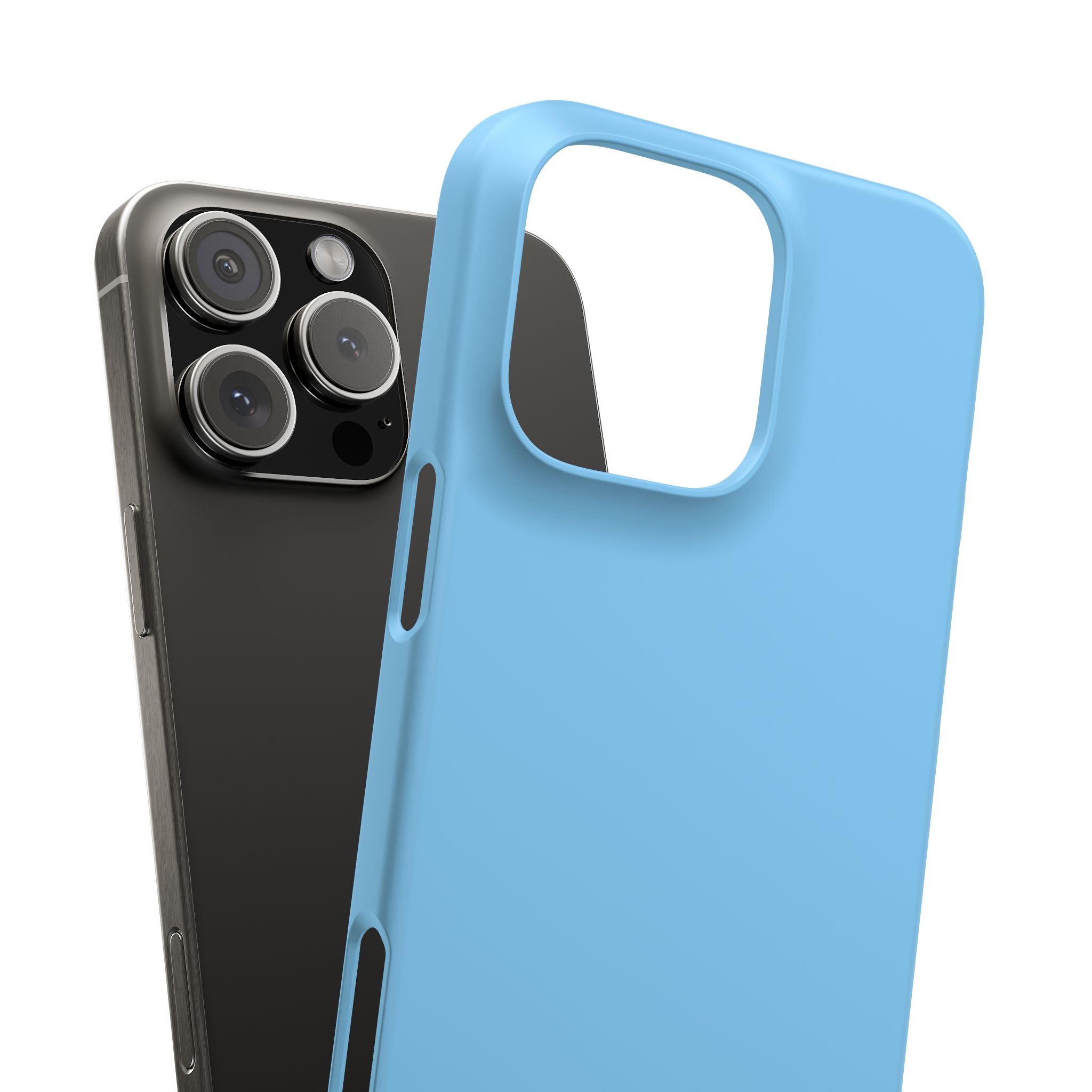 Light Sky Blue iPhone 16 - Slim Phone Case