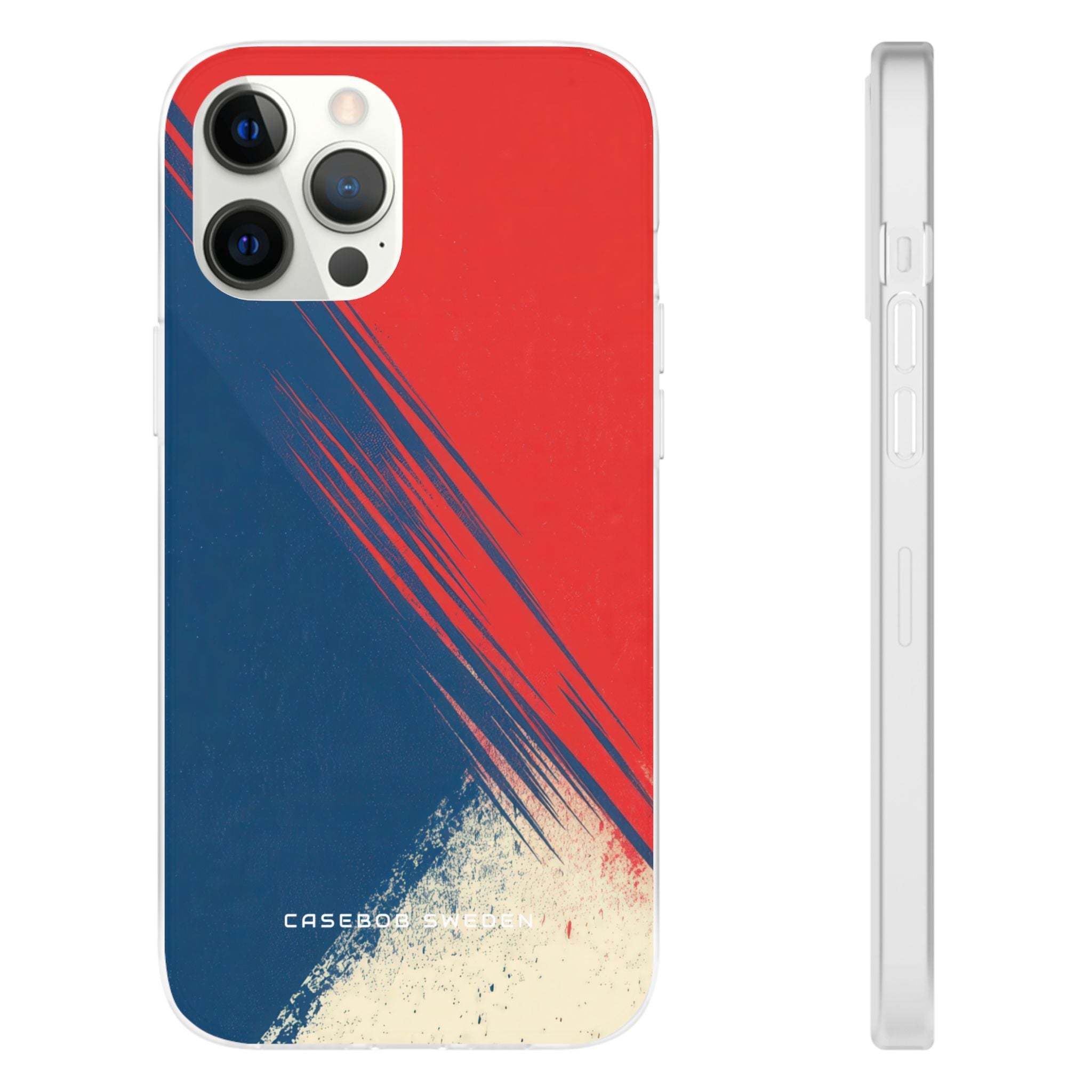 Vintage Brushstroke Harmony iPhone 12 - Flexi Phone Case