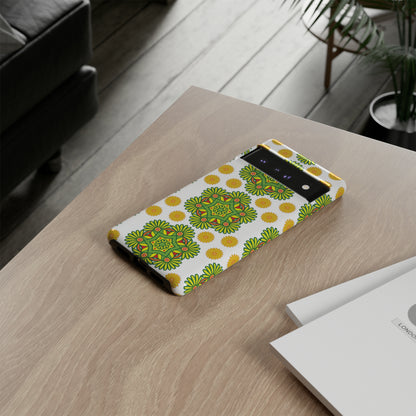 Lime Mandela - Protective Phone Case