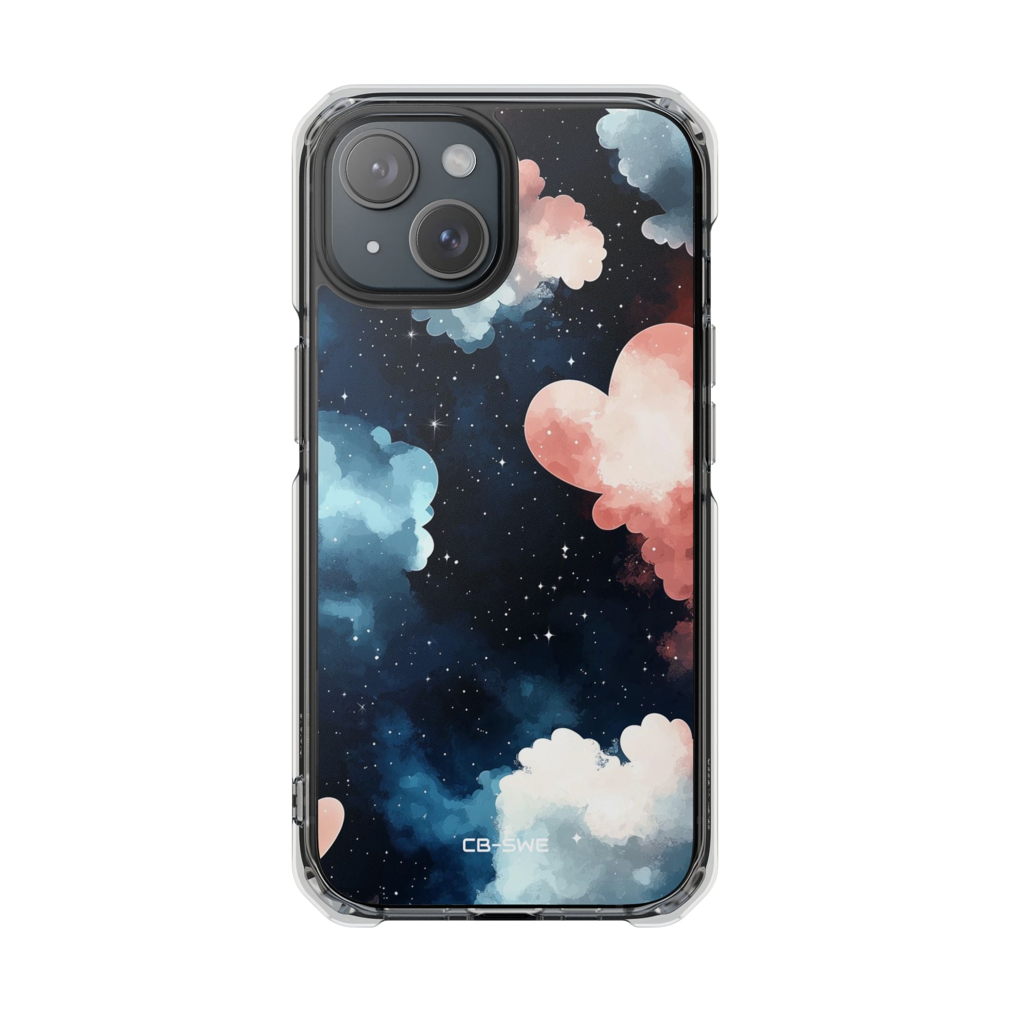 Hearts Float Dreamily iPhone Case - Impact
