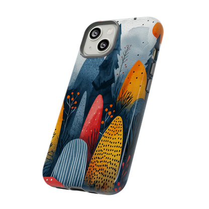 Scandinavian Forest Elegance - Protective Phone Case