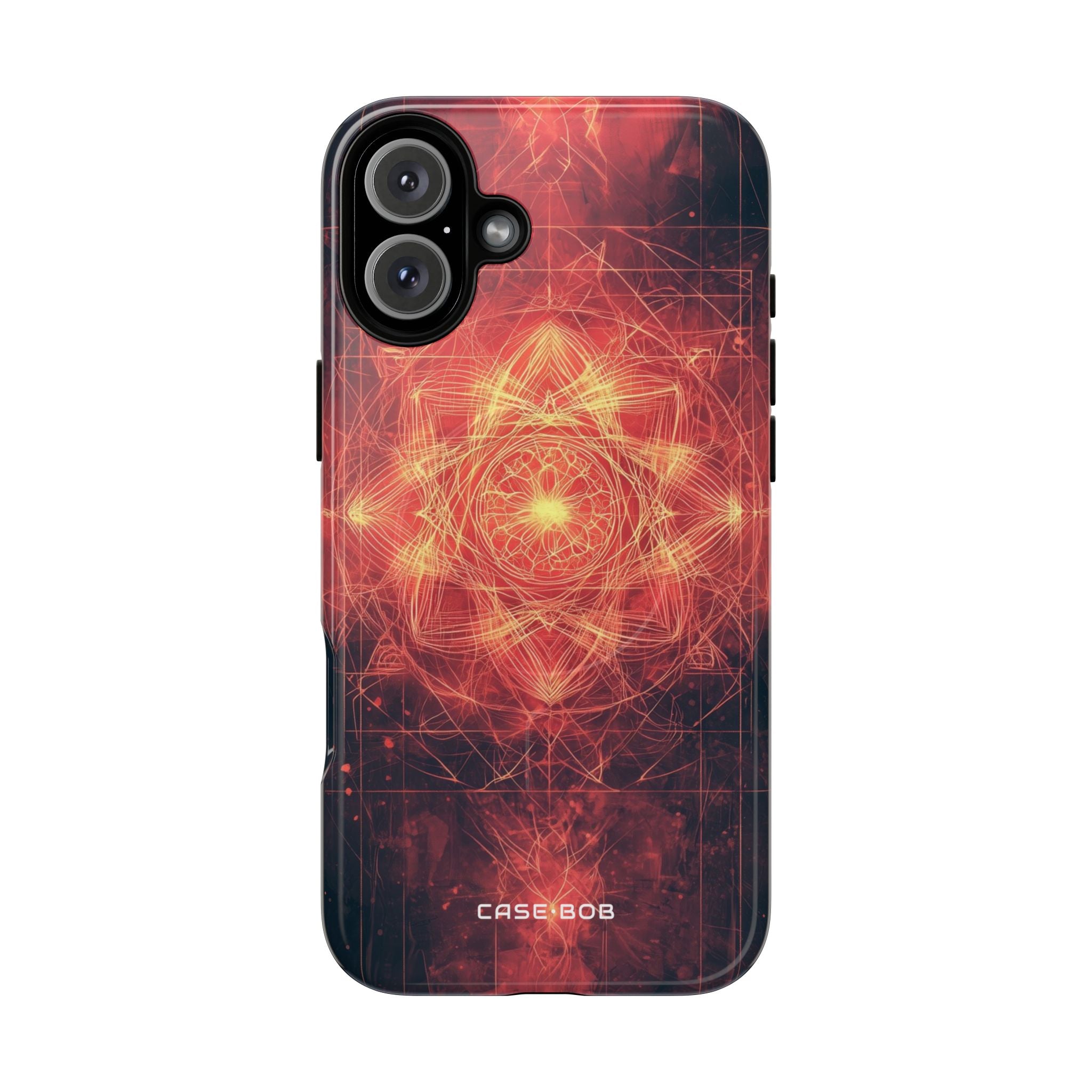 Radiant Mandala iPhone 16 Plus Case - Tough+