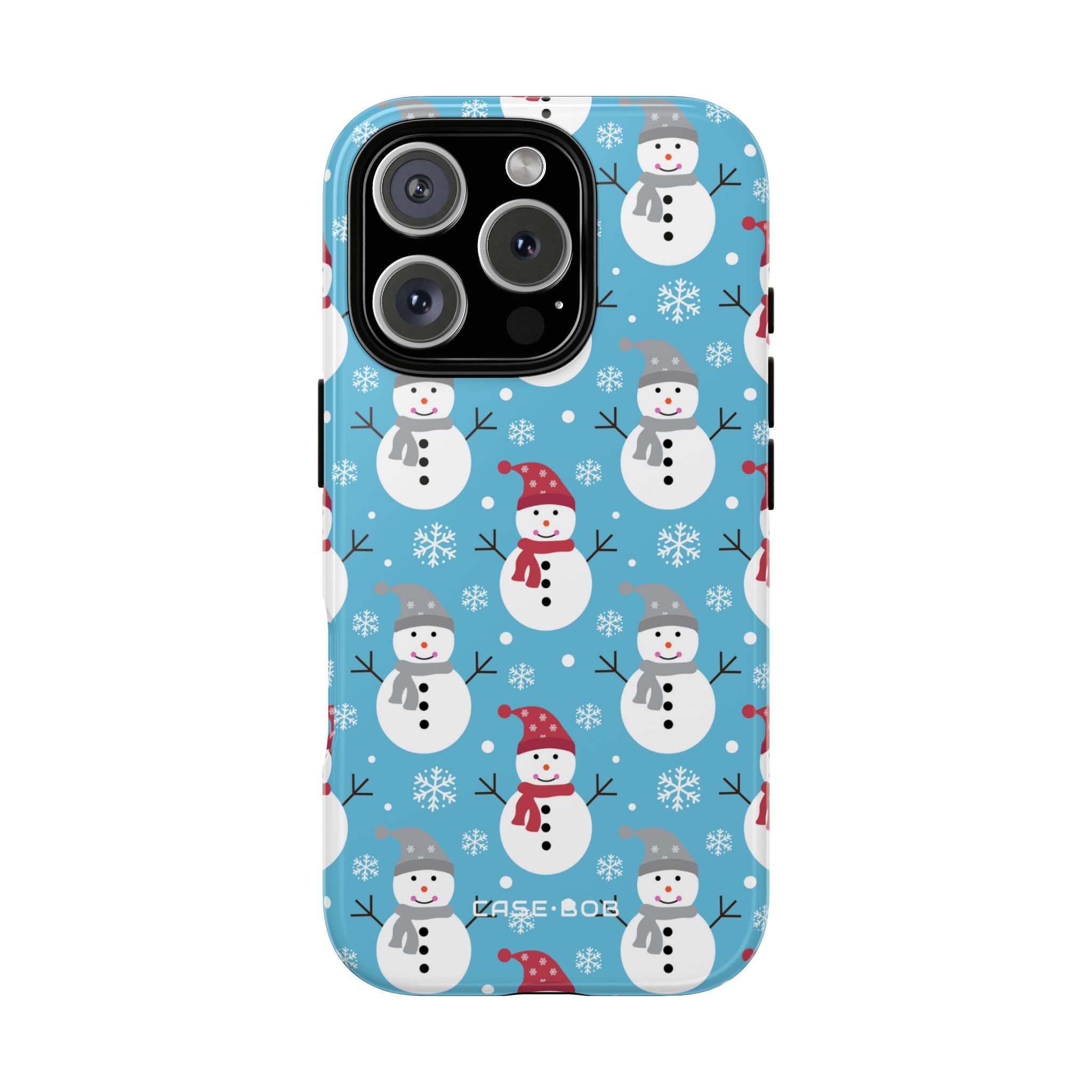 Snowmen Frost iPhone 16 Pro Case - Tough