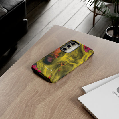 Yellow Ink Art - Protective Phone Case