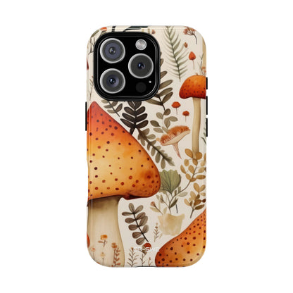 Mushrooms Sprout Cheerfully - iPhone Case
