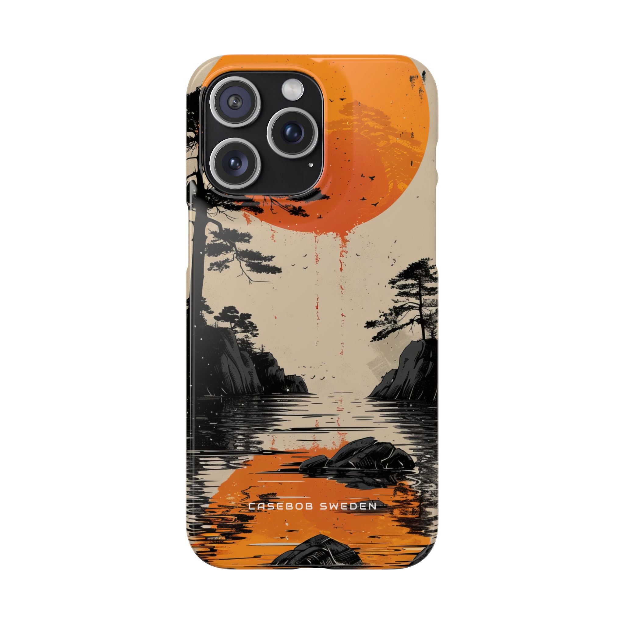 Zen Serenity Sunscape iPhone 15 - Slim Phone Case