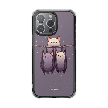 Bats Hang Playfully iPhone Case - Impact