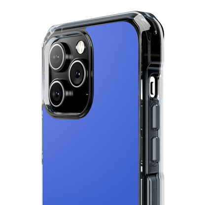 Royal Blue - Clear Impact Case for iPhone