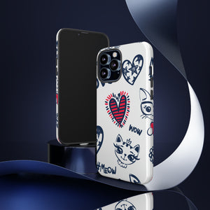 Cute Cat Wallpaper - Protective Phone Case