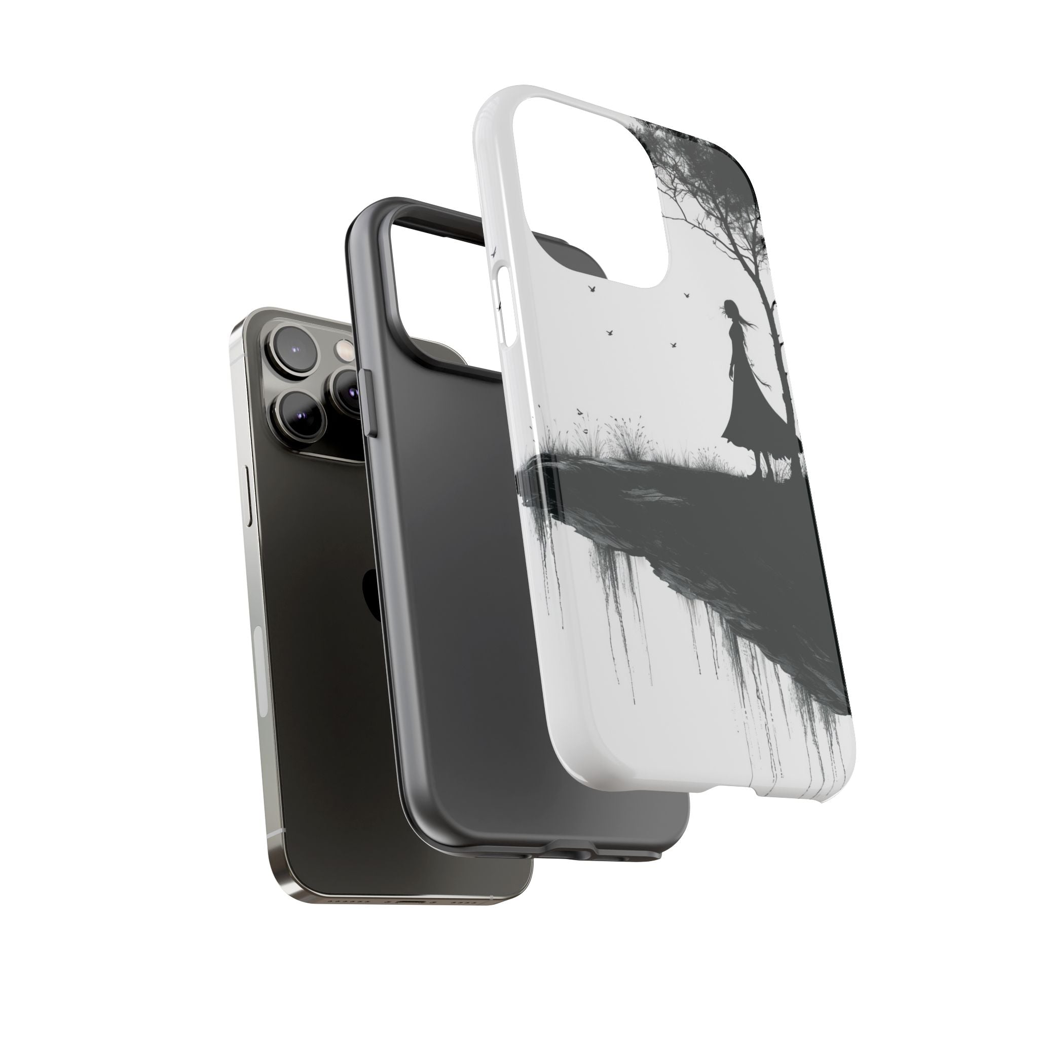 Cliffside Silhouette iPhone 14 Pro Max Case - Tough