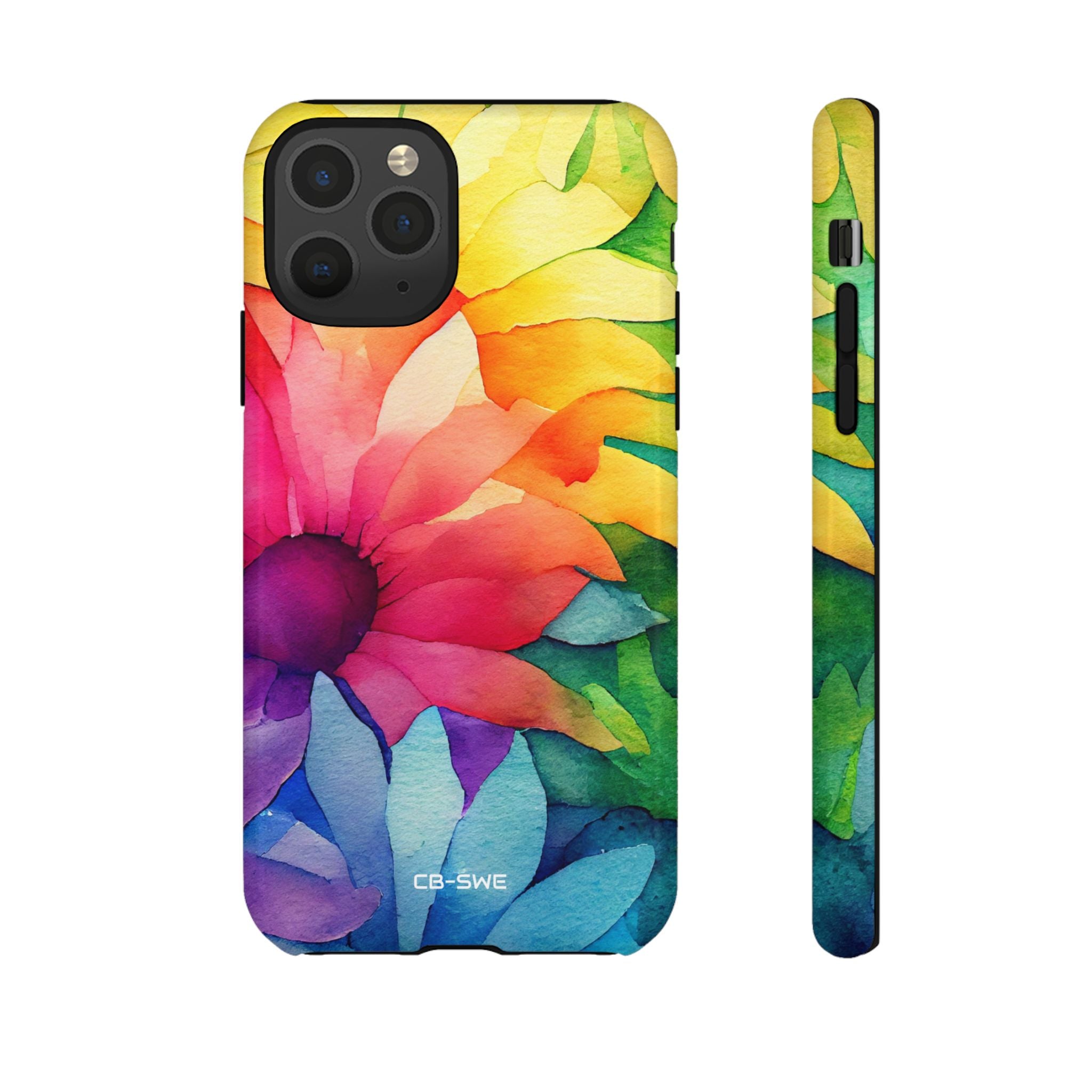 Vibrant Floral Symphony - iPhone Case