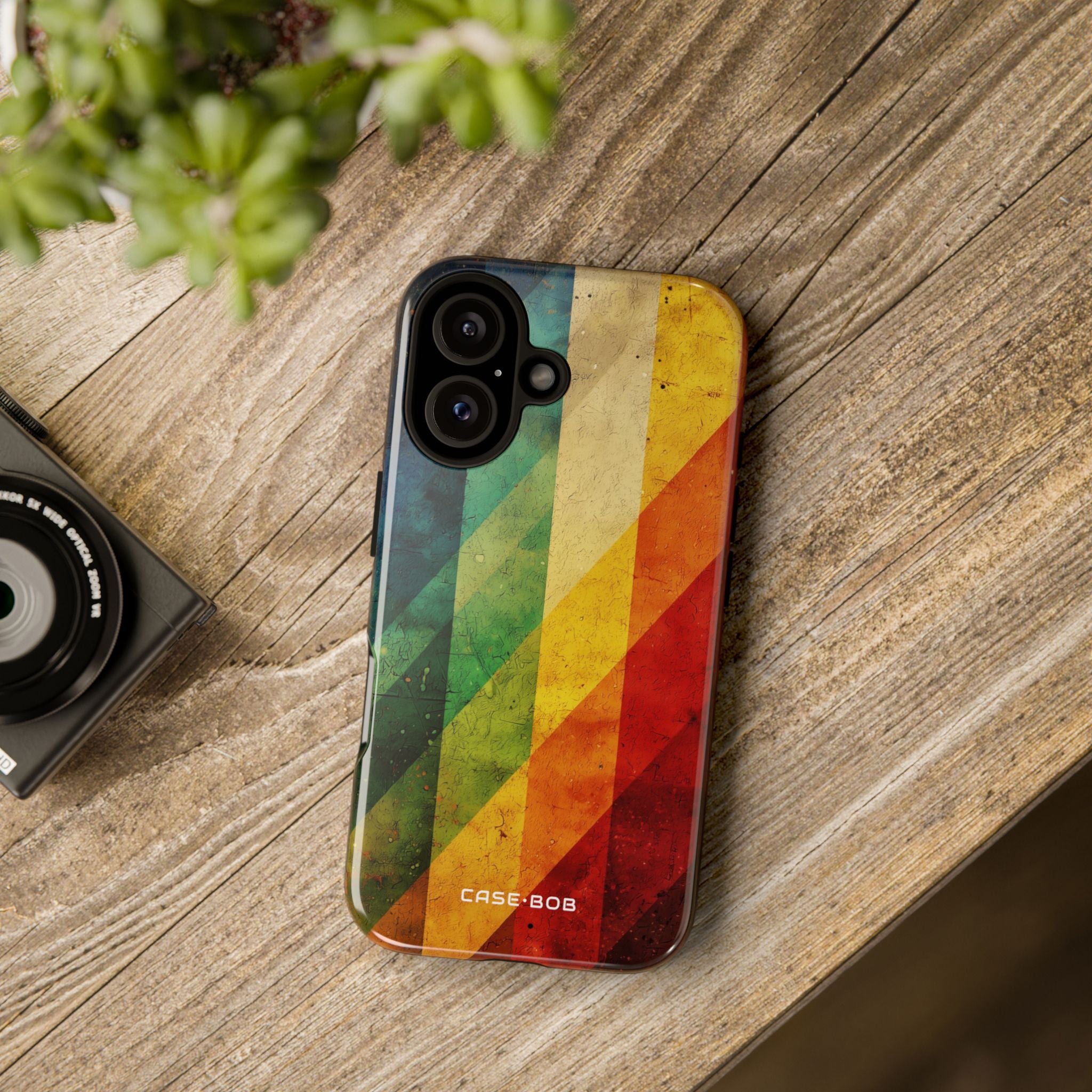 Diagonal Spectrum iPhone 16 Pro Case - Tough