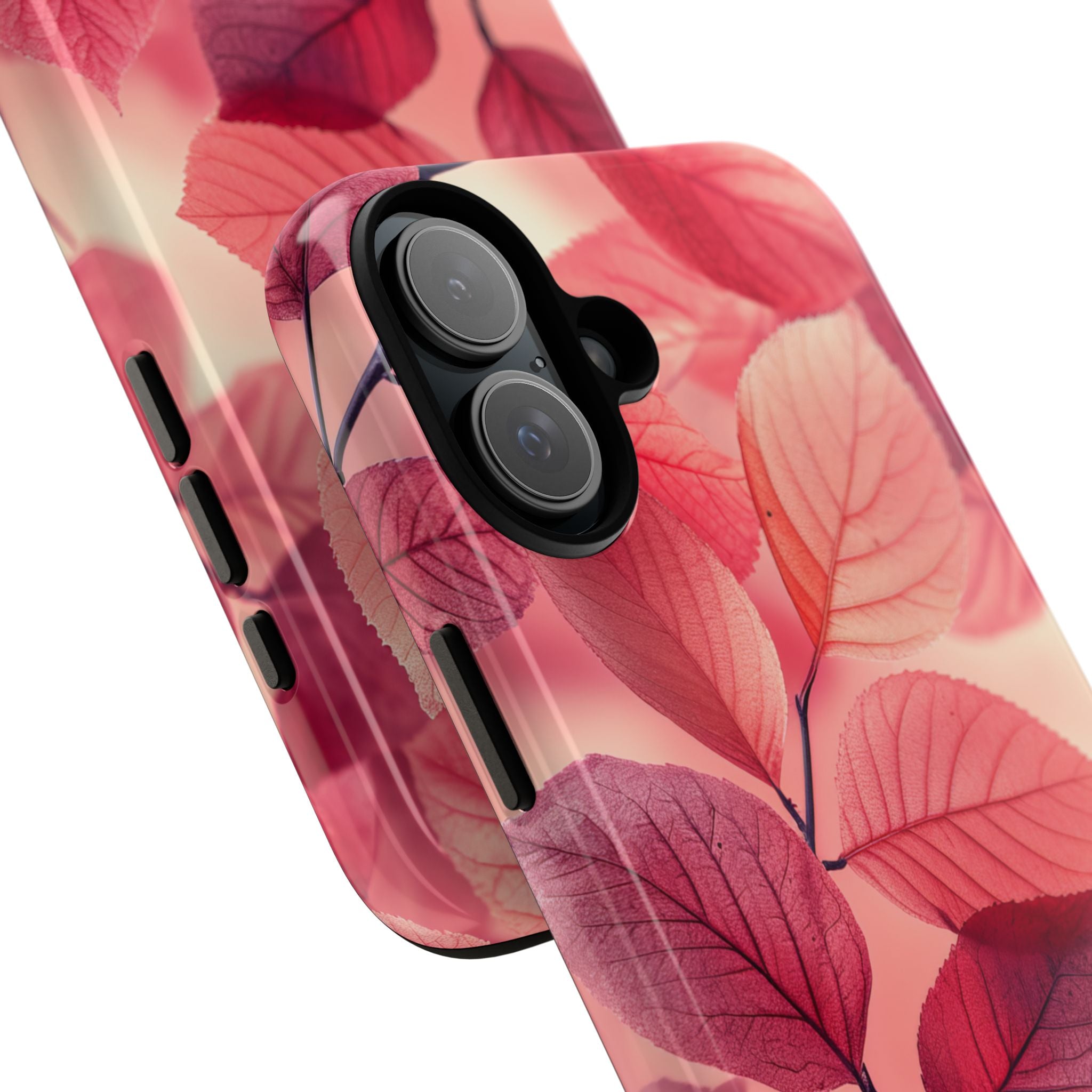 Pink Purple Nature Pattern - Tough iPhone 16 Phone Case