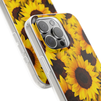 Sunflower Glow iPhone 16 Pro Max Case - Soft
