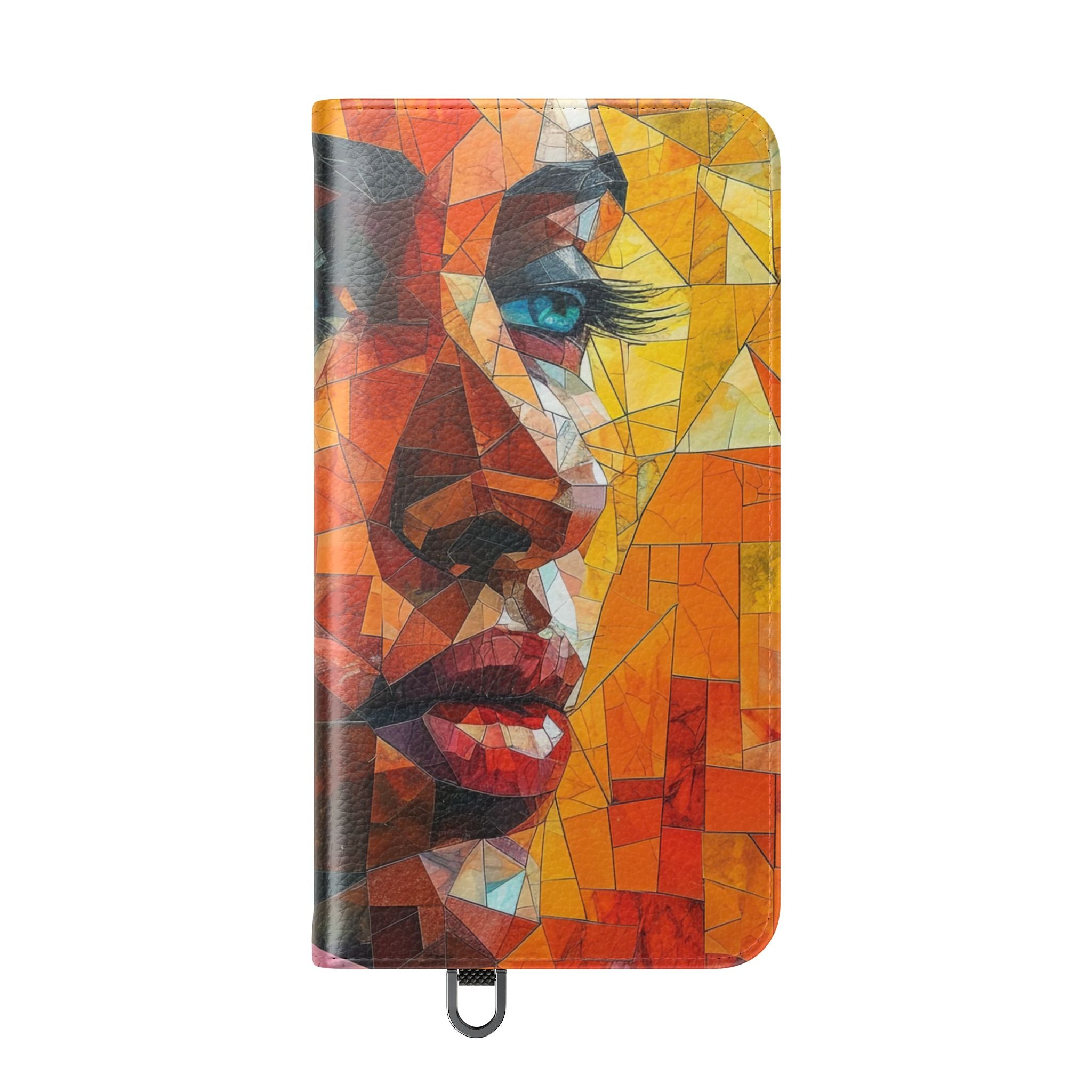 Mosaic Gaze Blue - Samsung S24 Plus Cover - Pung