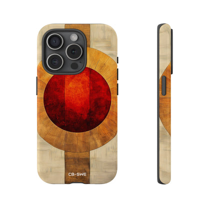 Warm Circles Embrace - iPhone Case