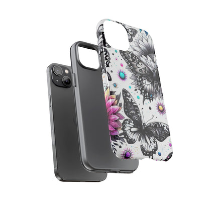 Butterfly Bloom iPhone 14 Plus Case - Tough