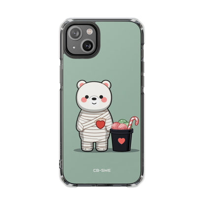 Mummy Bear Smiles Bright iPhone Case - Impact