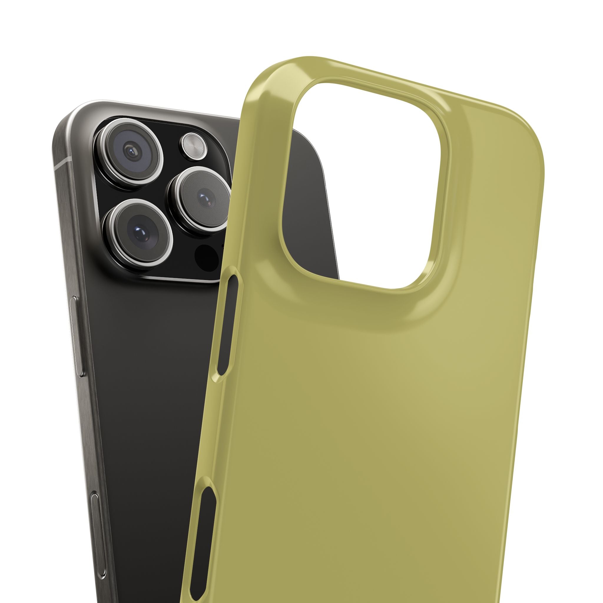 Dark Khaki iPhone 16 - Slim Phone Case