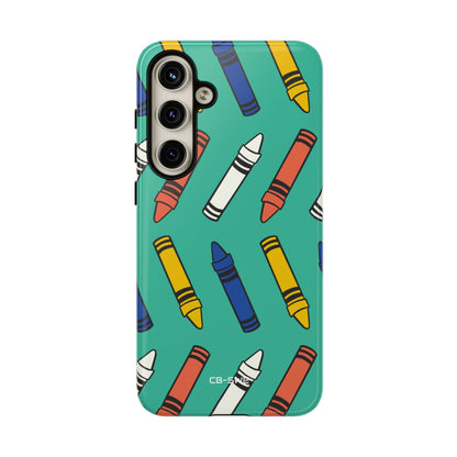 Crayons Dance Playfully - Samsung Case