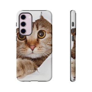 Cute Cat Phone Case - Protective - Protective Phone Case