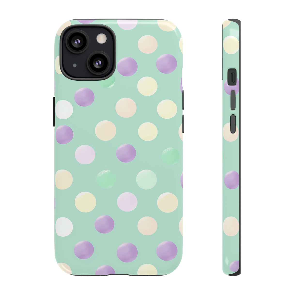 Pastel Dot Delight - Protective Phone Case