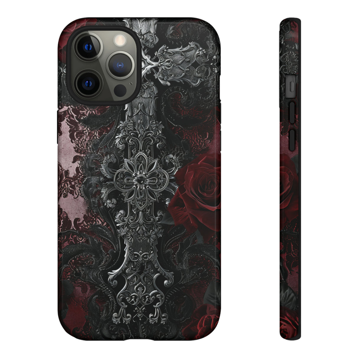 Lace and Velvet Gothic - Protective Phone Case