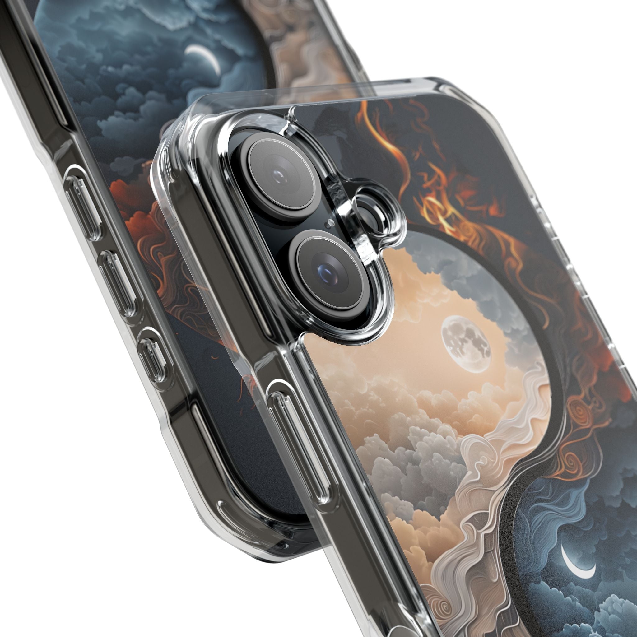Moonlit Elemental Harmony iPhone Case - Impact