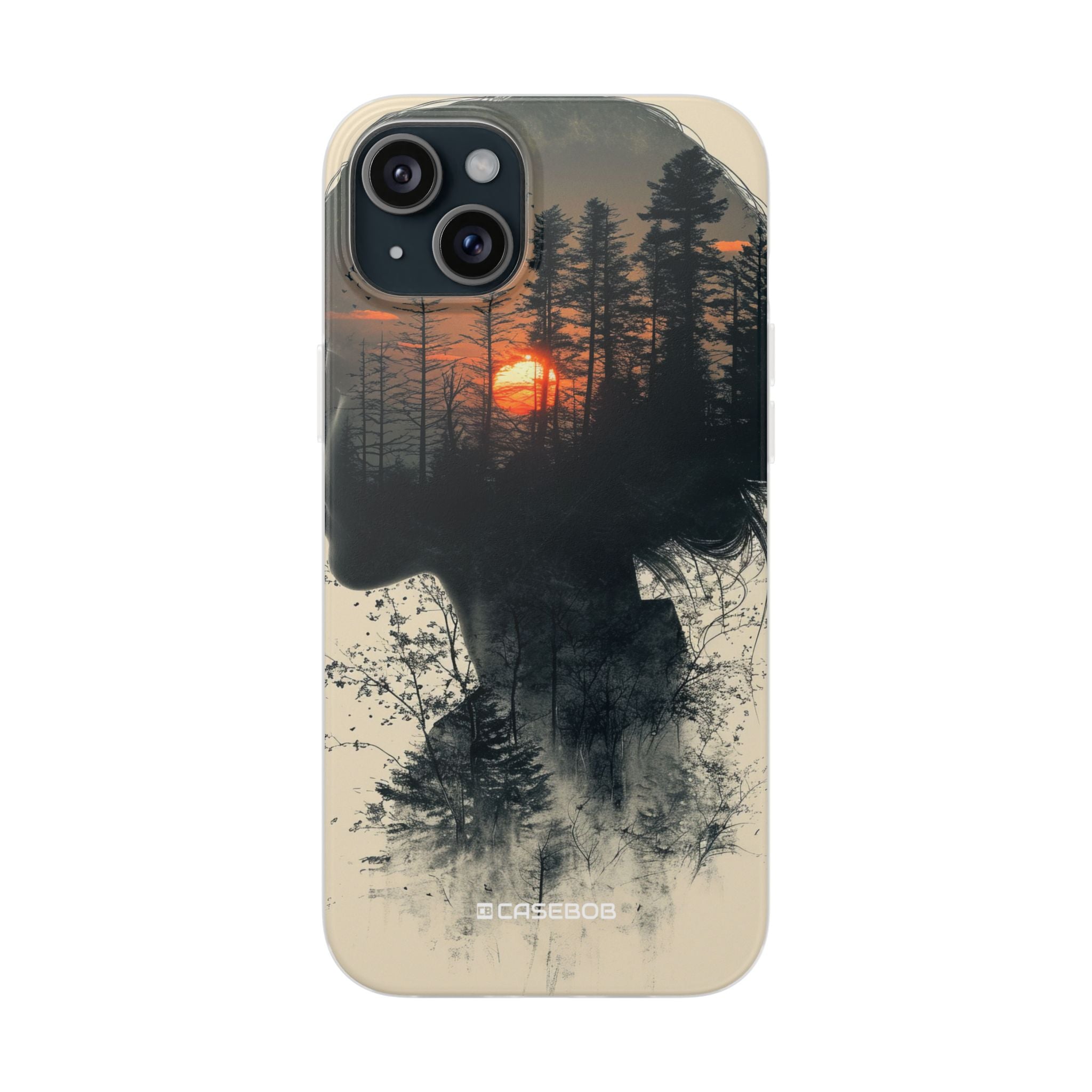 Tranquil Silhouette | Flexible Phone Case for iPhone