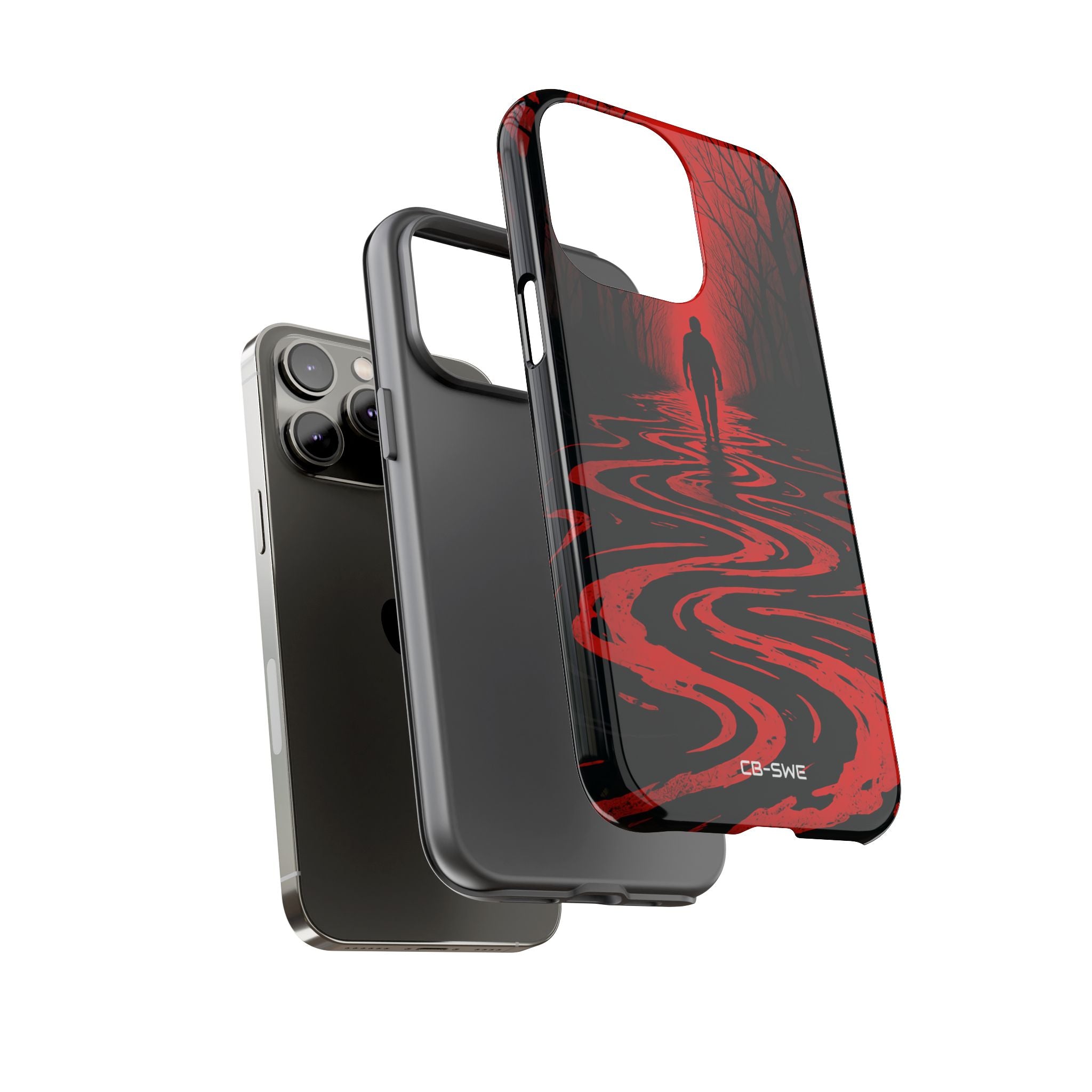 Red Path Mystery - iPhone Case