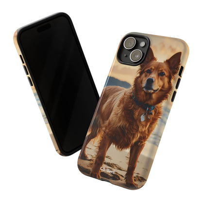 Golden Dog Plays - iPhone Case