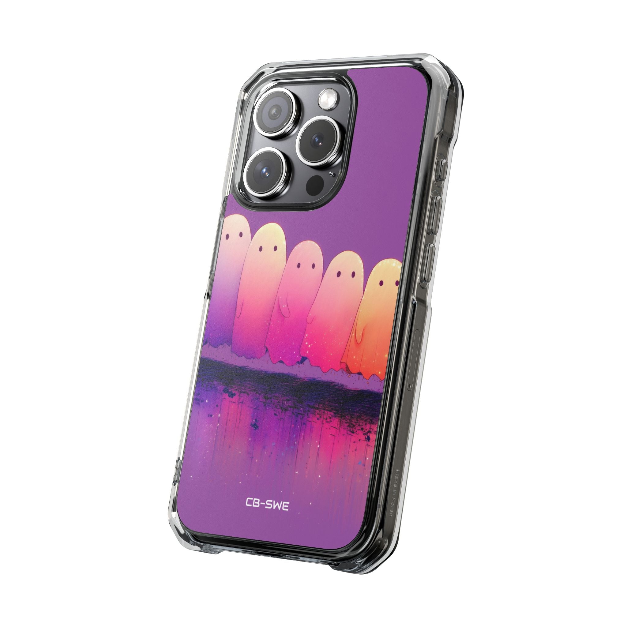 Ghosts Dance Playfully iPhone Case - Impact