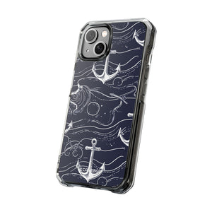 Nautical Whimsy - Phone Case for iPhone (Clear Impact - Magnetic)