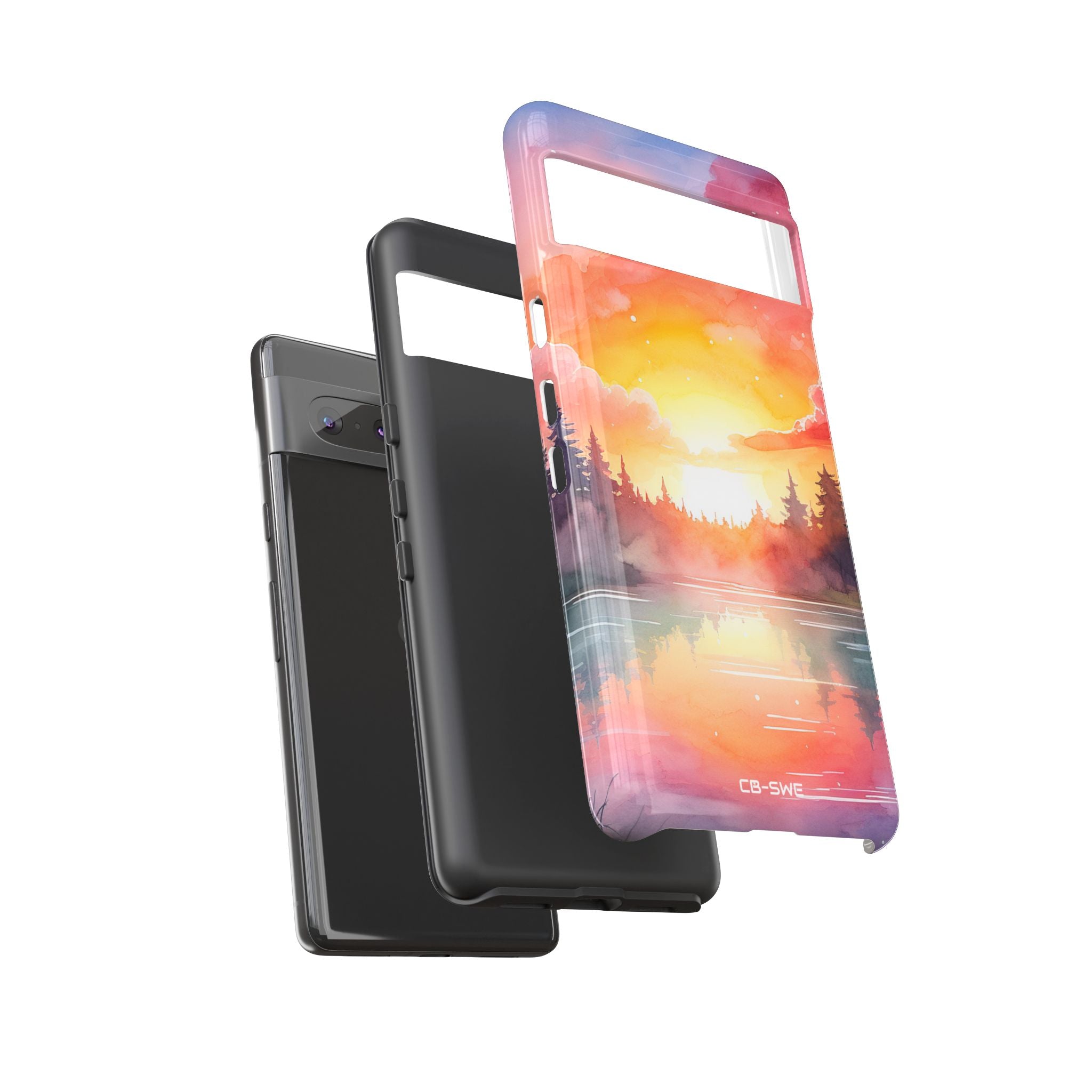 Sunset Reflections Glow - Google Pixel Case