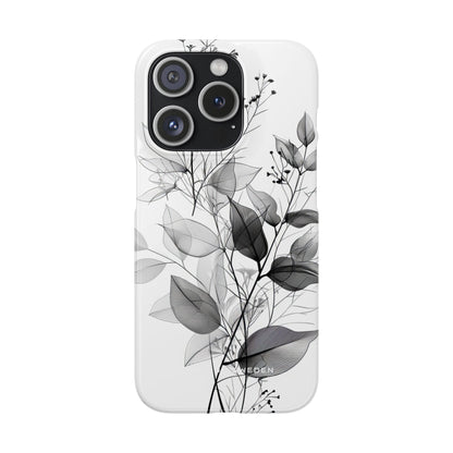 Botanical Line Harmony iPhone 15 - Slim Phone Case