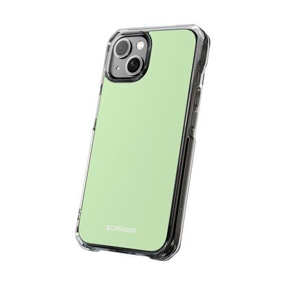 Tea Green - Clear Impact Case for iPhone